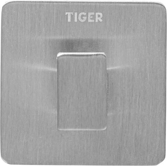 Tiger pull square - handdoekhaak - haak - rvs geborsteld
