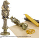 The noble collection warner bros harry potter hufflepuff wax seal