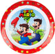 Stor bord super mario bros junior - rood wit - 22 cm