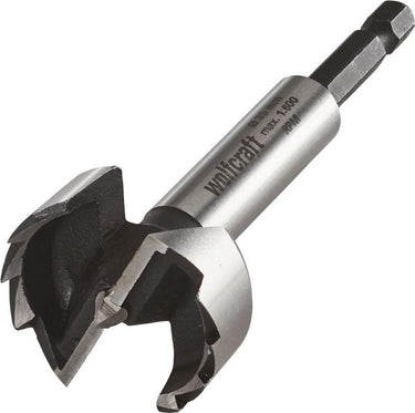 Wolfcraft - houtcilinderboor ø 35 mm - forstnerboor - scharnierboor - zeskantschacht - 3310000