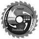 Makita cirkelzaagblad voor wpc | efficut | ø 185mm asgat 30mm 24t - e-12164