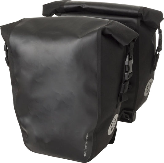 Agu clean dubbele fietstas shelter click'ngo medium mik black