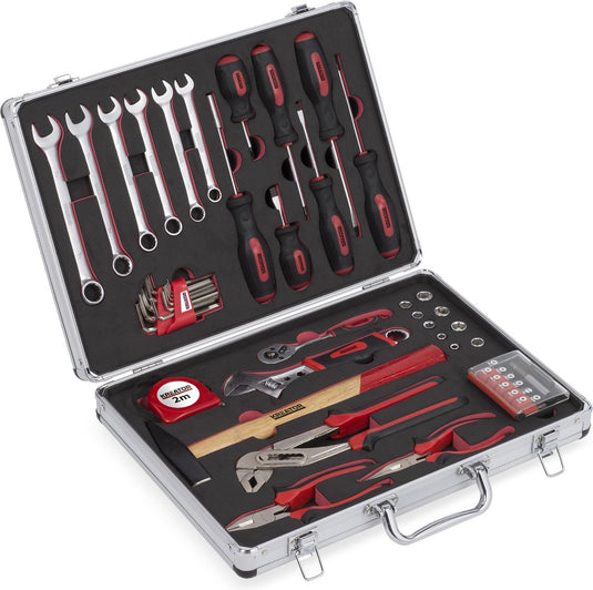 Kreator krt951001 gereedschapskoffer - 51 delig - 39,2 x 27,8 x 11,4 cm