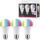 Paulmann standaard 230 v smart home zigbee 3.0 led-gloeilamp e27 3x1055lm 3x11w rgbw+ dimbaar mat