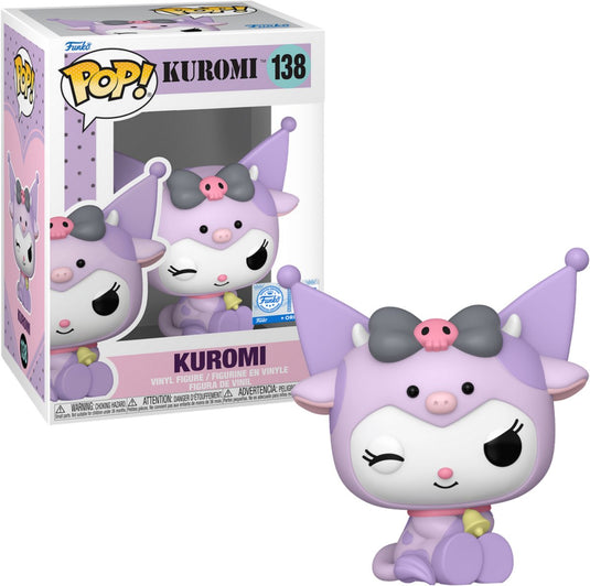 Funko pop! hello kitty 138 kuromi in cow cosplay exclusive