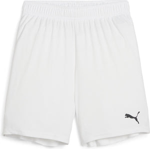 Puma teamgoal shorts jr unisex sportbroek - white- black