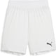 Puma teamgoal shorts jr unisex sportbroek - white- black