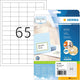 Merkloos sans marque herma 8629 premium etiketten 38,1x21,2mm, 10 vel