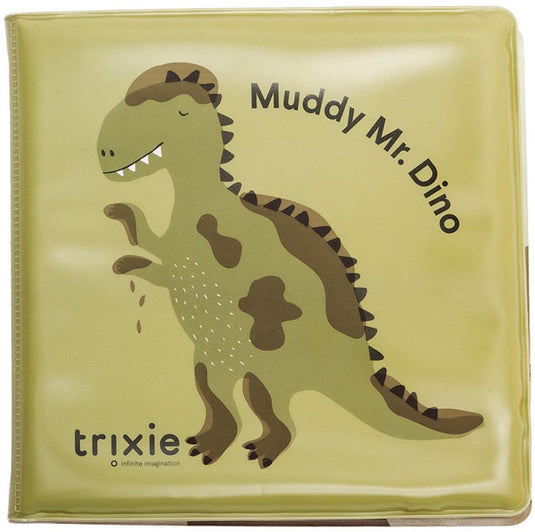 Trixie badboekje met veranderende kleuren - mr. dino is vies