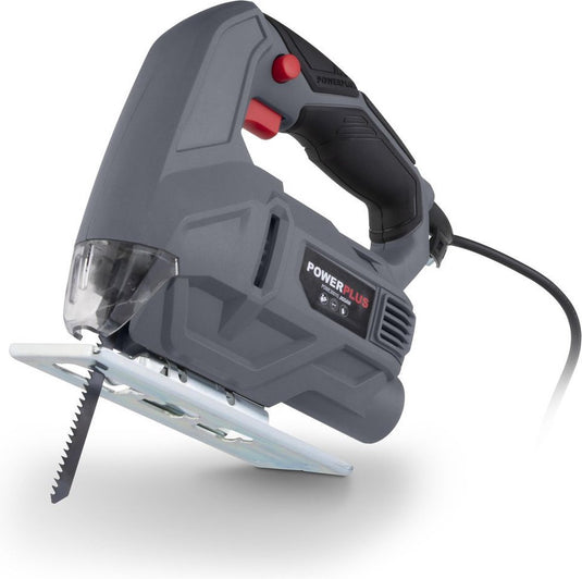Powerplus elektrische decoupeerzaag powe30010 - 450w zaagmachine - 3000min-1 - gereedschap met 1 acc.
