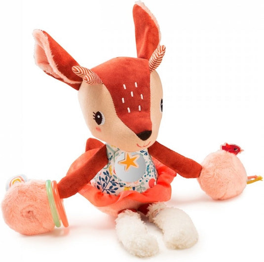 Lilliputiens - multi-activiteiten knuffel - stella het hert