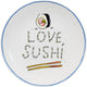 Blond amsterdam , sushi: plate 18 cm love