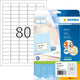 Merkloos sans marque herma etiketten wit 35.6x16.9 premium a4 2000 st.