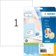 Merkloos sans marque herma prem. etiketten w. 210x297 25 vel din a4 25 stuks 5065