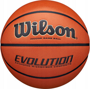Wilson evolution basketbal maat 7 - indoor wedstrijdbal