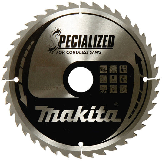 Makita accessoires makita cirkelzaagblad voor hout | specialized | ø 136mm asgat 20mm 24t - b-33629