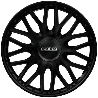 Sparco wieldoppen roma 13 inch zwart - 4 stuks