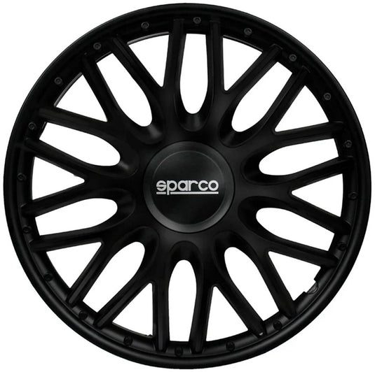 Sparco wieldoppen roma 13 inch zwart - 4 stuks