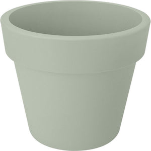 Elho green basics top planter 47 - bloempot voor buiten - ø 47.0 x h 40.0 cm - steengroen