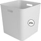 Sunware sigma home cube box 25l - 31.8x31.8x31.1 cm - wit