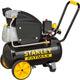 Stanley compressor 251 10 24s fmxcm0062e - luchtcompressor 10bar - 24l - 240l min - geïntegreerd anti-slip handvat - zwart