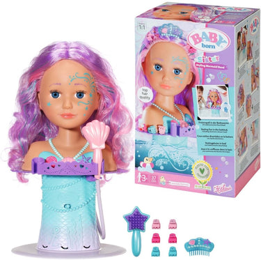 Baby born sister styling mermaid head
