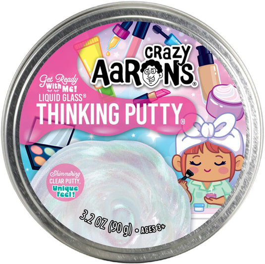Crazy aaron's kneedklei speelgoed - get ready with me glitter putty.