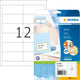Herma printeretiketten labels premium a4 97x42.3 mm white paper matt 120 pcs.