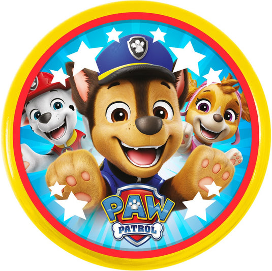 Paw patrol sombo wurfscheibe , verschillende kleuren, kunststof