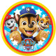 Sombo wurfscheibe paw patrol, verschillende kleuren, kunststof