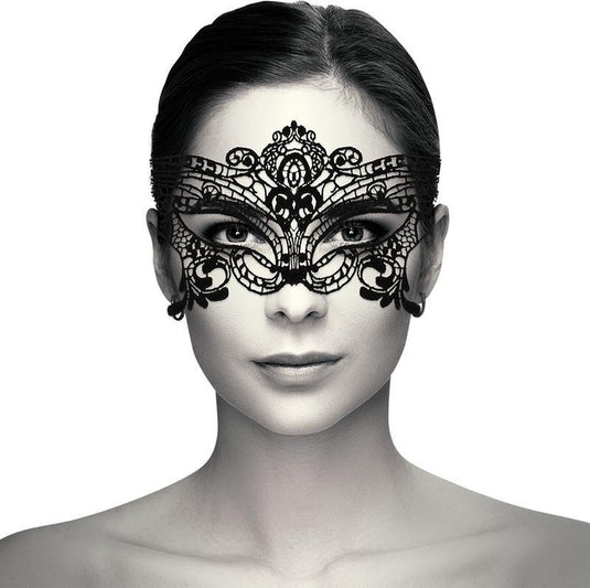 Coquette chic desire - lace mask black