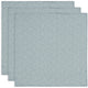 Jollein x nijntje - hydrofiele doek small 70x70cm - spuugdoekjes - zacht katoen - 3 stuks - miffy silhouettes sea green