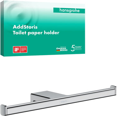 Hansgrohe addstoris dubbele closetrolhouder chroom