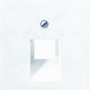 Jung as500 insteekplaat schakelmateriaal - a569-1pluaww - e32qp