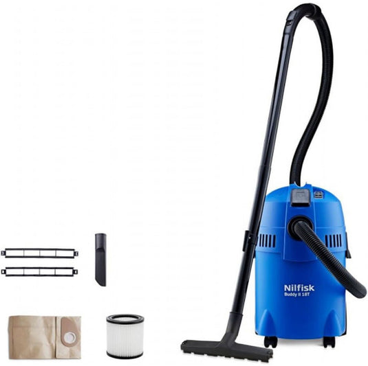 Nilfisk buddy ii 18t - nat- en droogzuiger