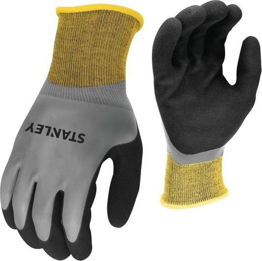 Stanley waterproof gripper werkhandschoenen maat 10