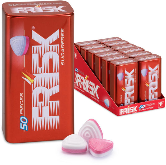Frisk strawberry - frismakers - suikervrij - 1x12stuks