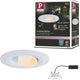 Paulmann led inbouwspot calla – wit mat – ip65 – 5w – 400 lm – 230v – whiteswitch – inbouwspot badkamer