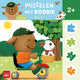 Clavis joy puzzelen met bobbie. 4-in-1-puzzel in het bos