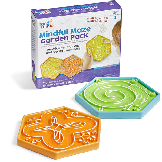 Learning resources mindful maze garden pack - 3+