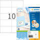 Merkloos sans marque herma labels white 105x57 superprint 1000 pcs.