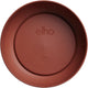 Elho jazz bowl 28 - bloempot voor binnen - 100% gerecycled plastic - ø 27.5 x h 9.0 cm - toscaans rood