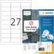 Herma 10300 printeretiket wit zelfklevend printerlabel