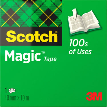 3m plakband magic tape scotch transparant 19mm x 10m