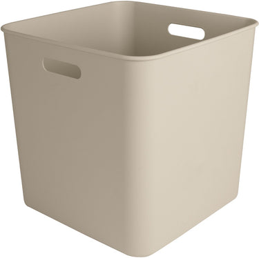 Sunware sigma home cube box 25l - 31.8x31.8x31.1 cm - beige