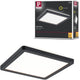 Paulmann led-paneel atria shine backlight hoekig 190x190 mm 11,2w 900lm 3000k zwart