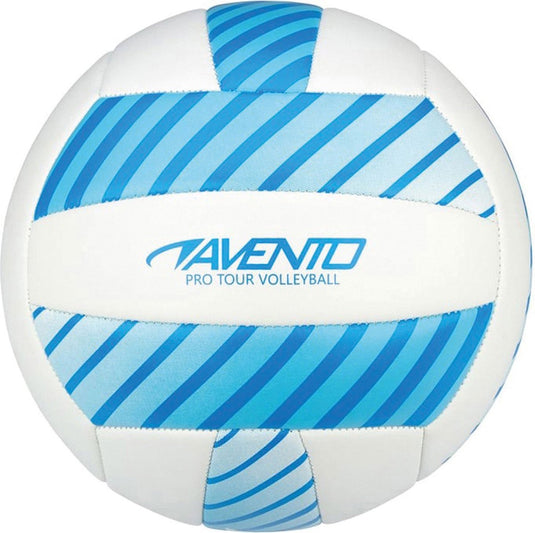 Avento volleybal - kunstleder - blauw wit