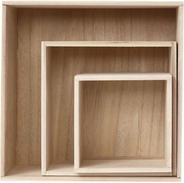 Creativ company https: www.cchobby.nl showdozen-vierkant-h-15x15-21-5x21-5-28x28-cm-d-12-5-cm-3-stuk-1-set