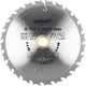 Wolfcraft - cirkelzaagblad 190mm - 24 tanden - voor accu handcirkelzaag - serie lila - 6347000
