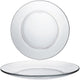 Duralex lys - plat bord - 235 x 20 mm - transparant - set van 6
